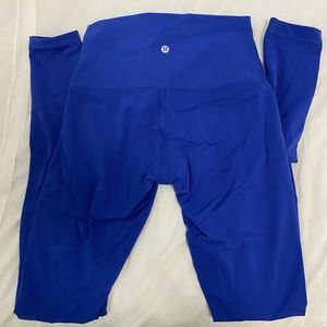 Royal Blue Lululemon Leggings